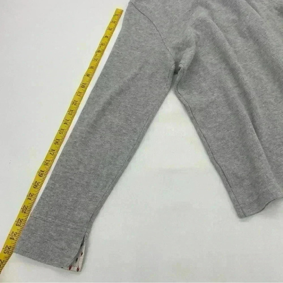 Orvis 1/4 Zip Heather Gray Sweater Size XL - Picture 6 of 7